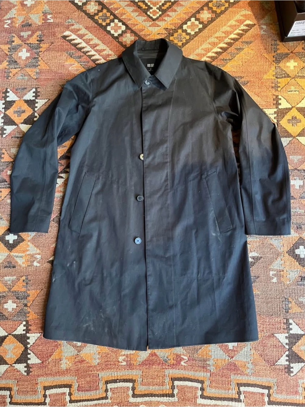 Uniqlo Men's Rain Parka - Black